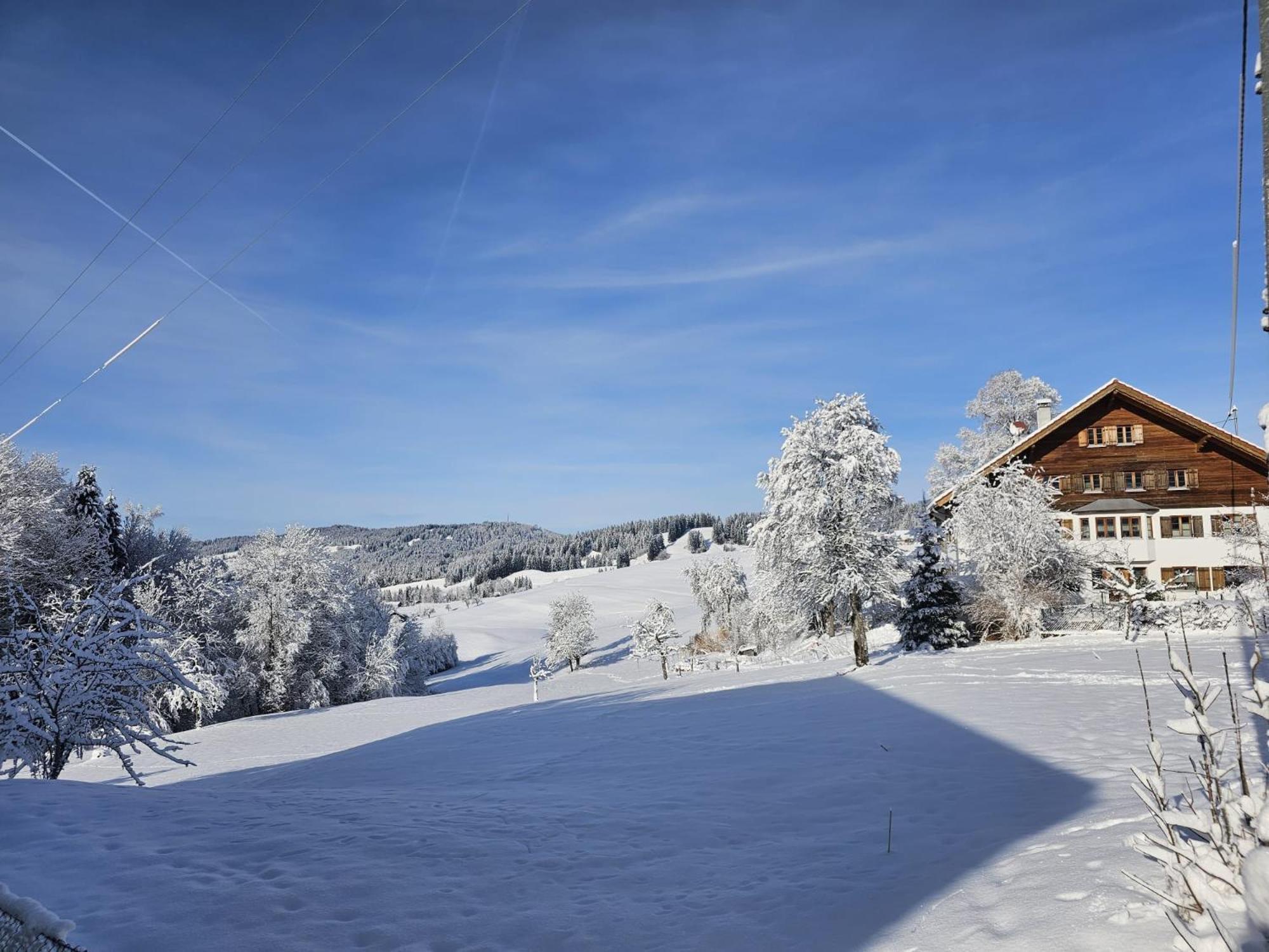 Sonnen-Juwel - Hallenbad-Sauna-2 Getrennte Schlafbereiche-Direkt An Der Skipiste Missen-Wilhams Zewnętrze zdjęcie